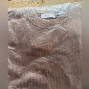 NWT Storq Maternity Cloud Cotton Crew Sweater